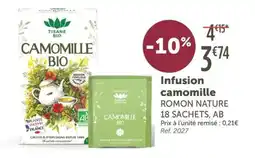 L'Eau Vive ROMON NATURE Camomille Bio offre