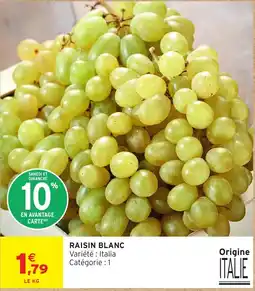 Intermarché Express RAISIN BLANC offre