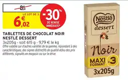 Intermarché Express Nestlé dessert offre