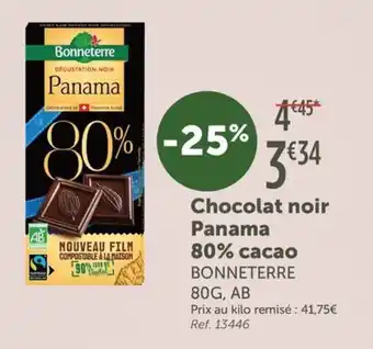 Bonneterre Chocolat noir Panama