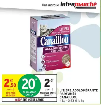 Canaillou Litière agglomérante parfumée