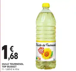 Intermarché Express TOP BUDGET Huile de Tournesol offre