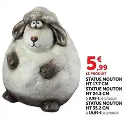 Hyper U Statue mouton ht 17.7 cm offre