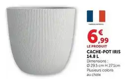 Hyper U Cache-pot iris offre