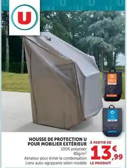 Hyper U U - housse de protection pour mobilier extérieur offre