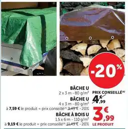 Super U U - bâche offre