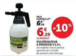 Super U Lu - pulvérisateur à pression u offre