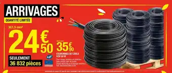 Brico Dépôt Couronnes de câble offre