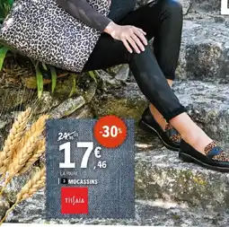 E.Leclerc TISFAIA MOCASSINS offre