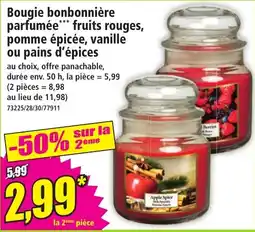 Norma Bougie bonbonnière parfumée offre