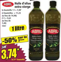 Norma ABRIL Huile d'olive extra vierge offre