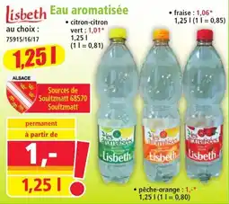 Norma Lisbeth Eau aromatisée offre