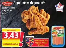 Norma le Gaulois Aiguillettes de poulet offre