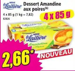 Norma La Laitière Dessert Amandine offre