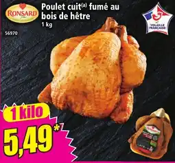 Norma RONSARD Poulet cuit fumé offre