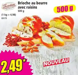 Norma Fürstenklasse Brioche au beurre avec raisins offre