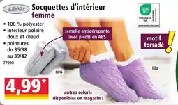 Norma ElleNor Socquettes d'intérieur femme offre