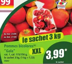 Norma POMMES DE FRANCE Pommes bicolors offre