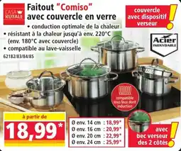 Norma CASA ROYALE Faitout "Comiso" offre