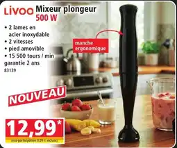 Norma Livoo Mixeur plongeur offre