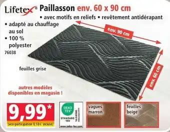 Lifetex Paillasson
