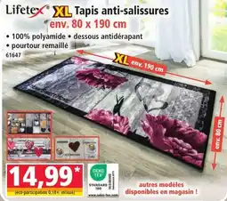 Norma Lifetex Tapis anti-salissures offre