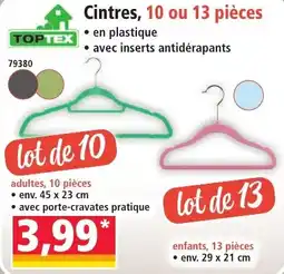 Norma TOPTEX Cintres offre
