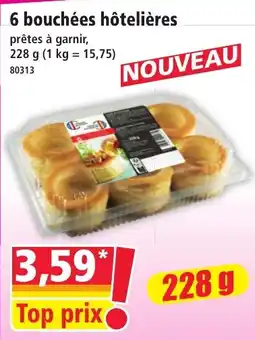 Norma 6 bouchées hôtelières offre