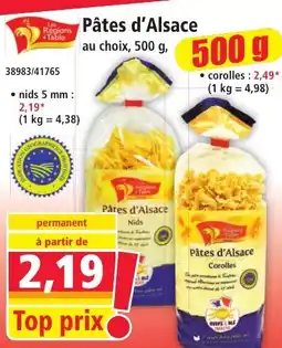 Norma Pâtes d'Alsace offre