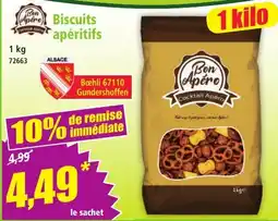 Norma Bon Apéro Biscuits apéritifs offre