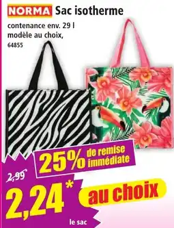 Norma NORMA Sac isotherme offre