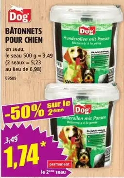 Norma Dog Bâtonnets pour chien offre