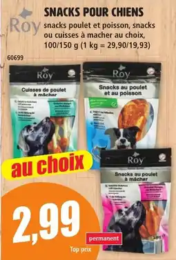 Norma Roy Snacks pour chiens offre