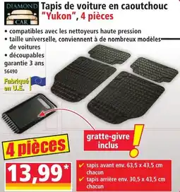 Norma Tapis de voiture en caoutchouc "yukon" offre