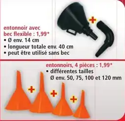 Norma entonn noir avec bec flexible offre