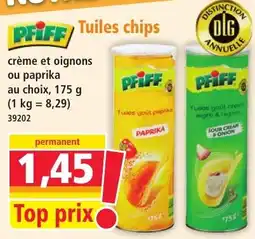 Norma PFIFF Tuiles chips offre