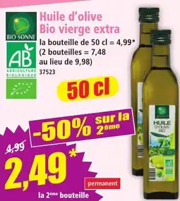 Norma Huile d'olive Bio vierge extra offre