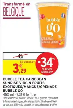 Intermarché bubble go offre