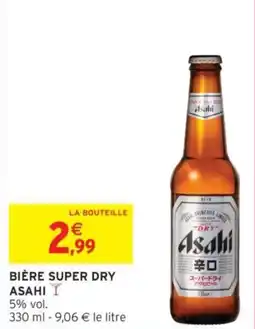 Intermarché Asahi Bière Super Dry offre