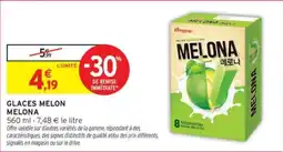 Intermarché Melona Glaces Melon offre