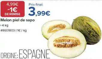 Melon piel de sapo