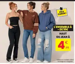 Stokomani Haut ou jean à offre
