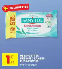 Stokomani SANYTOL Désinfectant Nettoyant offre