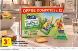 Stokomani S' MAMET Les Compotes Berlingos offre
