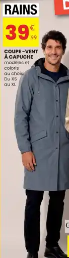 Stokomani Rains coupe-vent à capuche offre