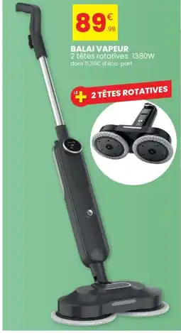 Stokomani Balai vapeur offre