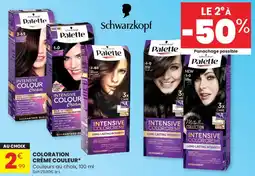 Stokomani Schwarzkopf Palette coloration creme couleur offre