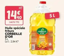 Promocash CORBEILLE D'OR Huile spéciale friture offre