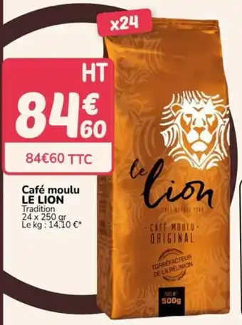 LE LION Café moulu