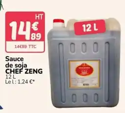 Promocash CHEF ZENG Sauce de soja offre